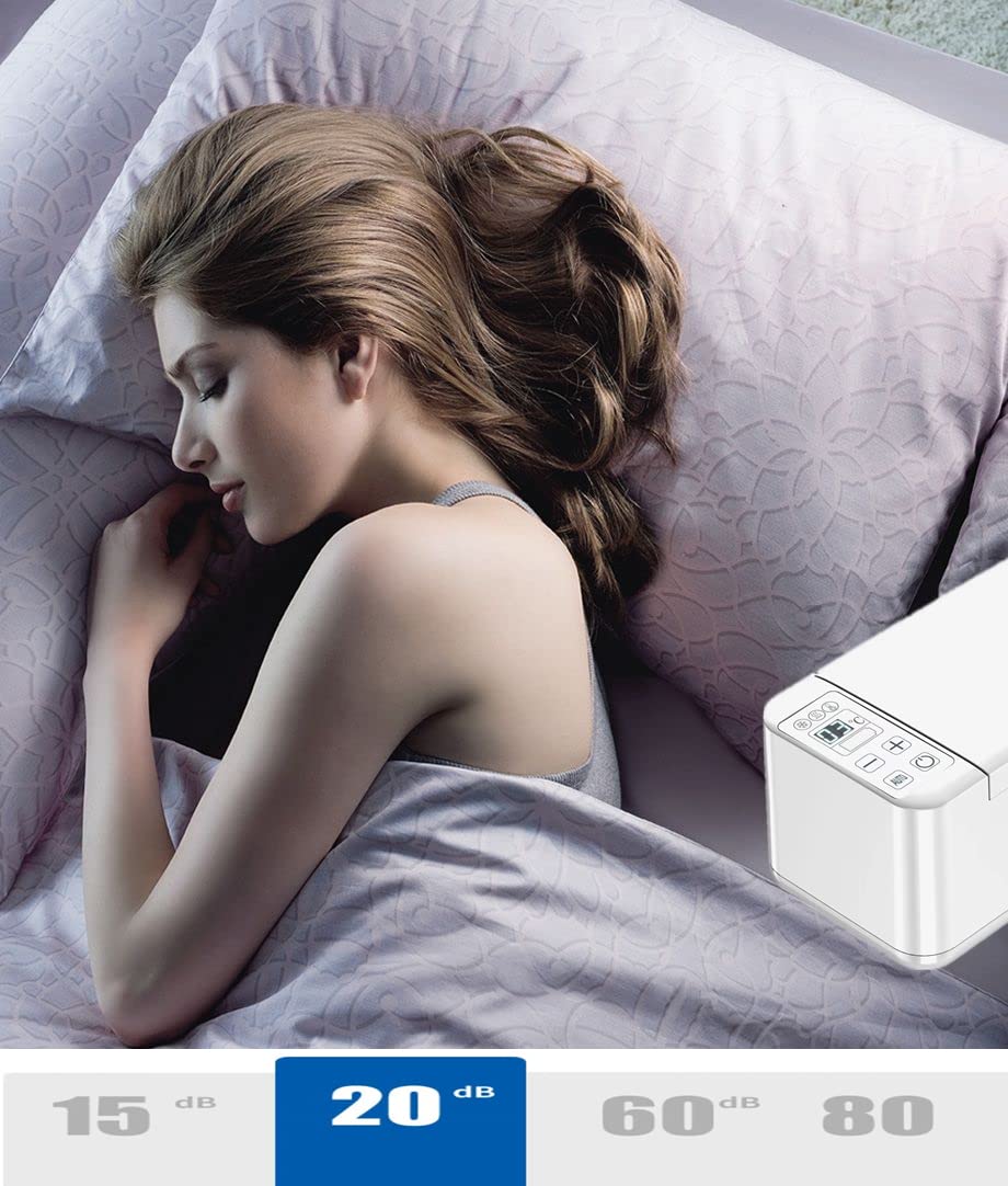 Insulinkühler-Kühlbox, 2–8 ℃ Mini-Medizinkühlschrank, lange Arbeitszeit für 8 Stunden, Insulinkühler mit zwei wiederaufladbaren Batterien für Auto, Reisen, Zuhause (0,6L, Silber)