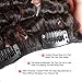 Keyu Afro Kinky Curly Clip in Human Hair Extensions Hair Weft 7Pcs/Set 70g Natural Black (12