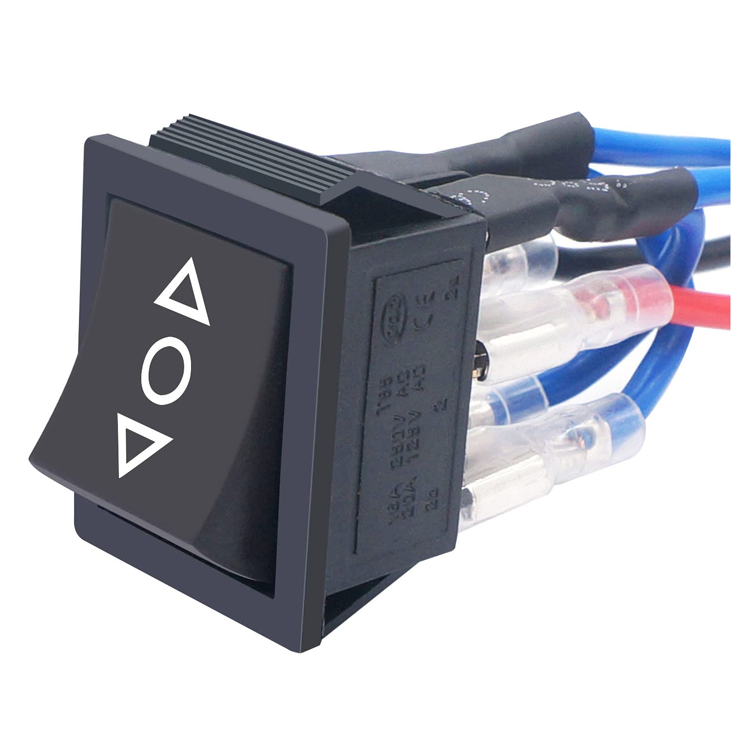 Snapklik.com : Weideer 20A 12V DC Motor Polarity Reverse Rocker Switch ...