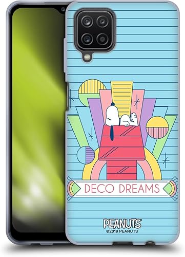 Miniatura 322 de Head Case Designs Funda de gel suave con licencia oficial de Peanuts House Snoopy Deco Dreams compatible con Samsung Galaxy S23 5G Casa,Blue
