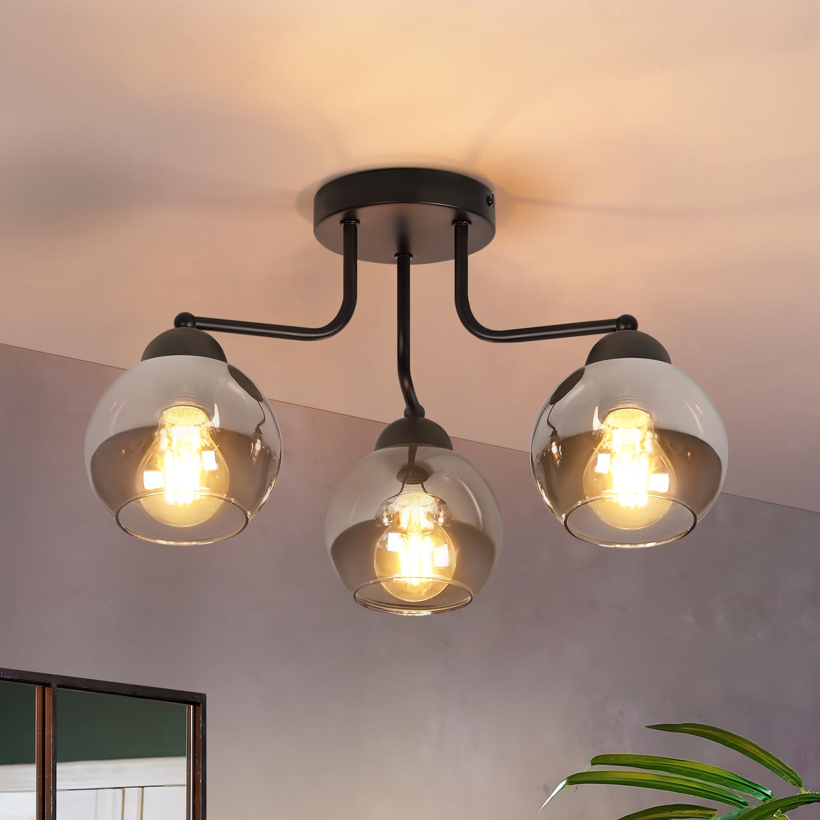 Kowanie Deckenleuchte e27 Glas