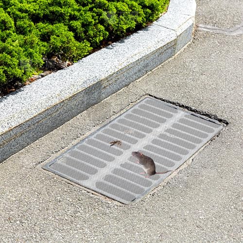 6 Stück Drahtgitter Feinmaschig, Gitter 100 Mesh Maschendraht Maulwurfgitter Edelstahlgitter Feinmaschig Insektengitter Drahtgeflecht Feinmaschig Wühlmausgitter Kaninchendraht Volierendraht Hasendraht