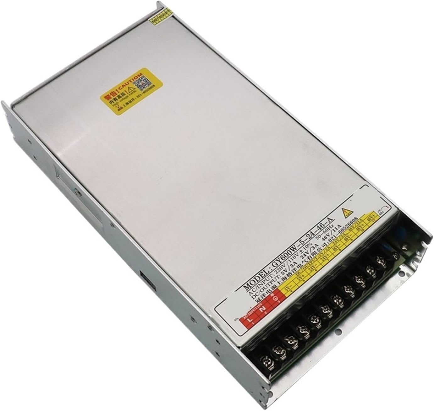 Switch Power Supply GY600W-5-24-46 Output DC5V 3A 24V 3A 46V 11A f