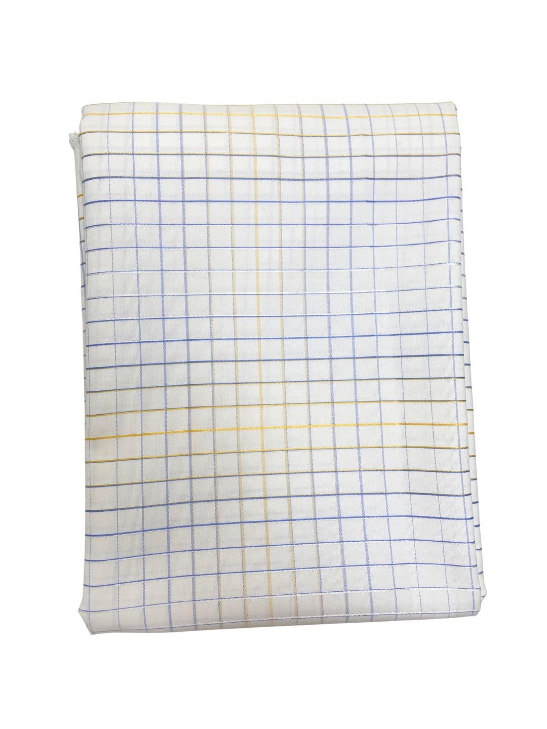 Unstitched Poly Viscose Big Checkered Shirt Fabric Piece for Men-image-20