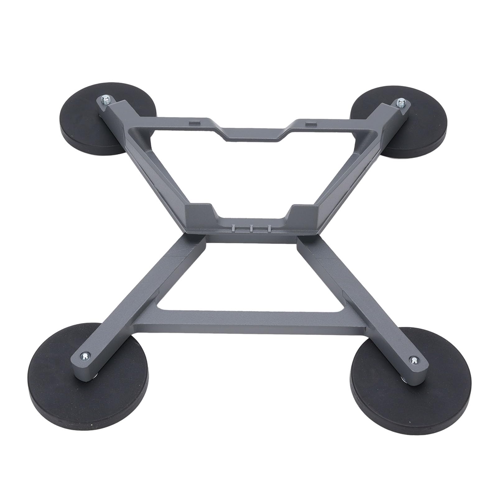 plplaaoo Soporte Rectangular con Ventosa para satélite, ángulo Ajustable, Fuerte Capacidad de Carga, Soporte para Techo Solar de Coche para recepción de Mini señal, aleación de Aluminio,