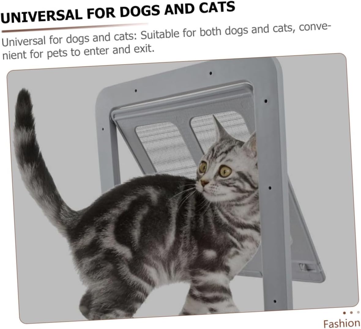 Pet Door Replacement Small Dog Cat Door Magnetic Pet Gate Easy Install