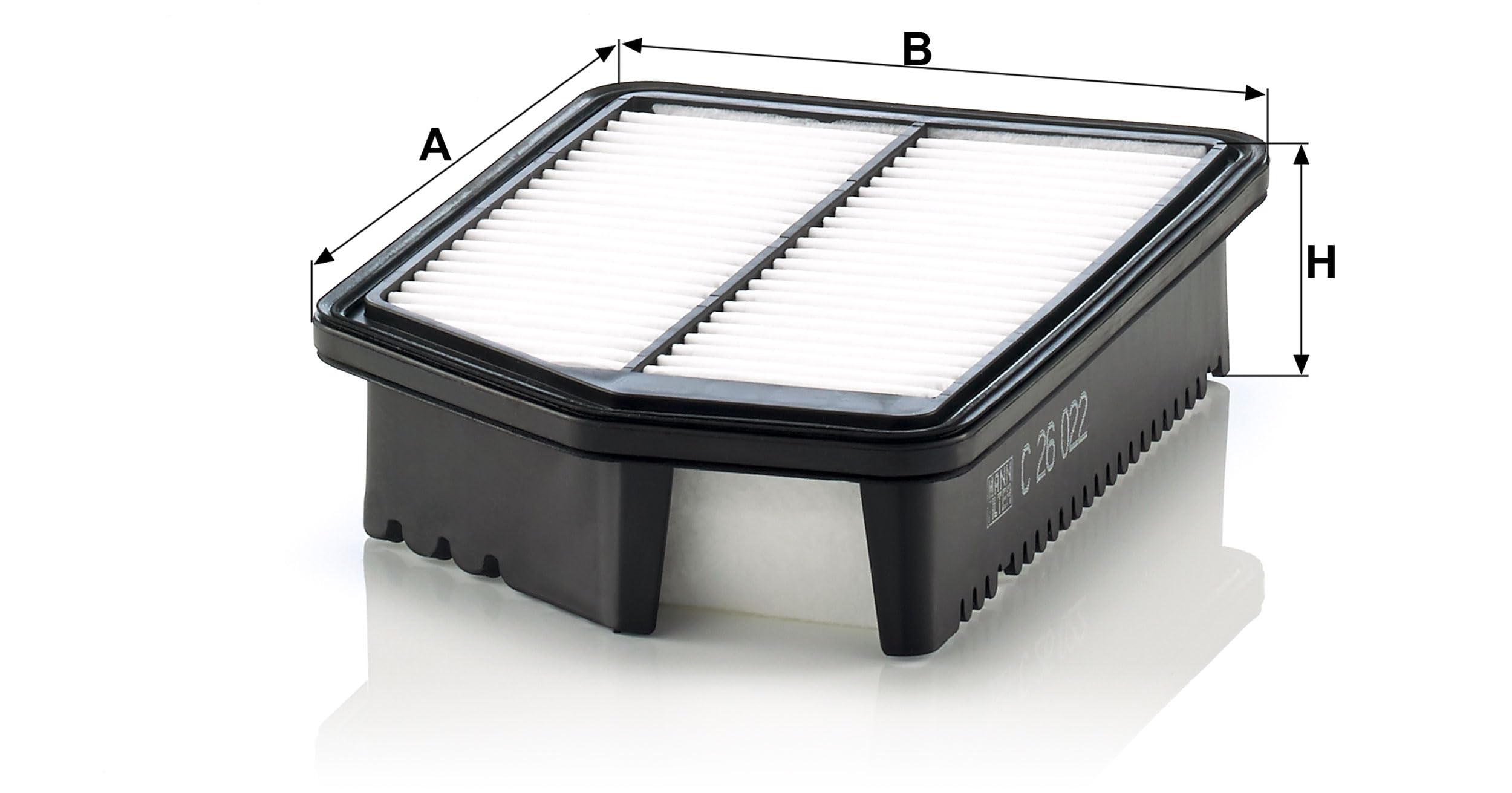 MANN-FILTER C 2622 Filtro dell'aria - per Autovetture + veicoli commeriali