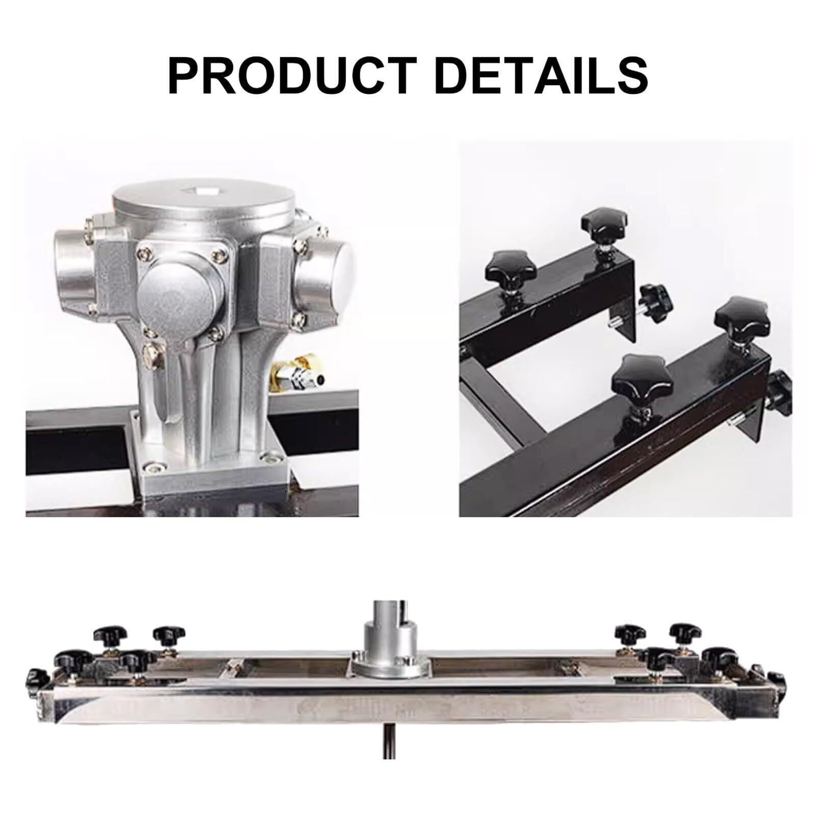 Mezclador neumático de Pintura, agitador neumático IBC de 1 tonelada/1000 litros con Soporte y hélice Plegable, Motor neumático de 265 galones, máquina mezcladora de Pint