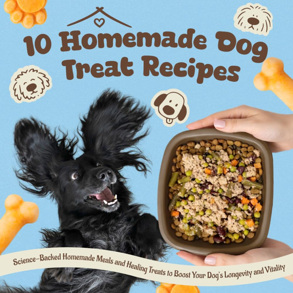 10 Homemade Dog Treat Recipes: Science-Backed Homemade Meals and Healing Treats to Boost Your Dog’s Longevity and Vitality