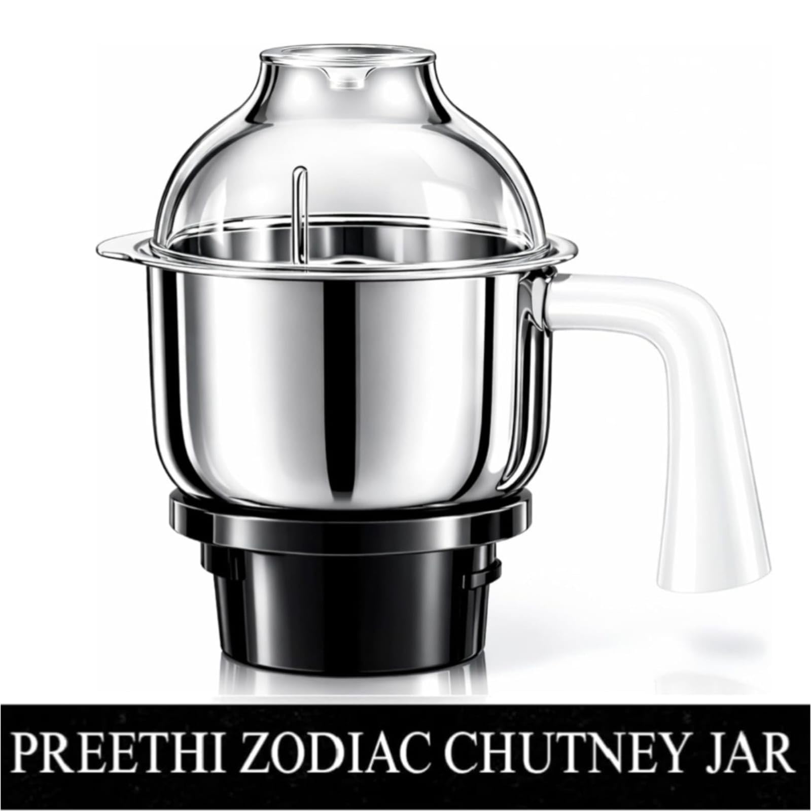 1 Year Guarantee | Mixer Jar Compatible with Zodiac Preethi & Preethi Steele Mixer Grinders — Amazon image 3