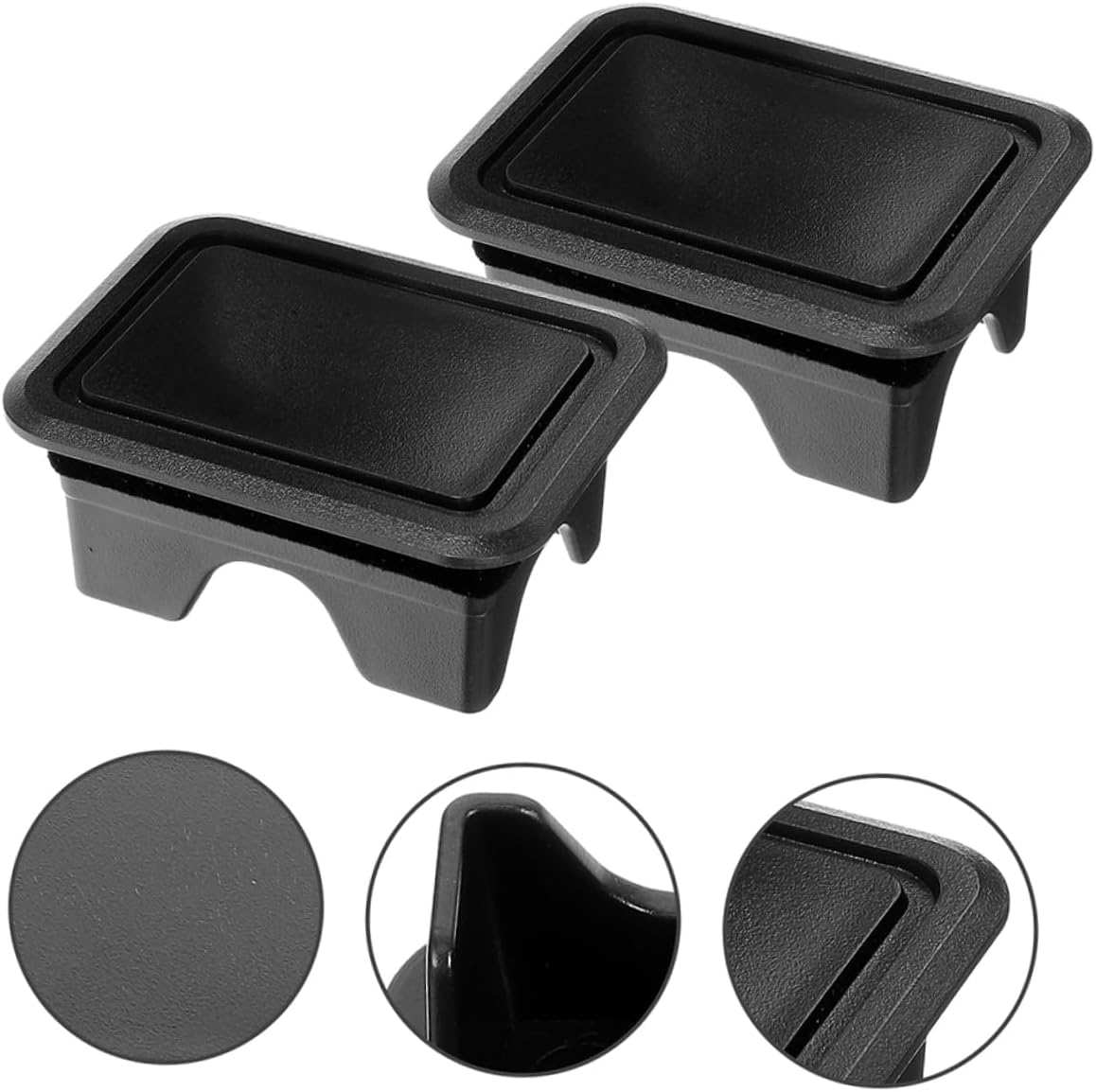 2pairs Truck Bed Replacement for Accessories Replaceable Truck Bed Rail Caps Protective Hitch Cover for