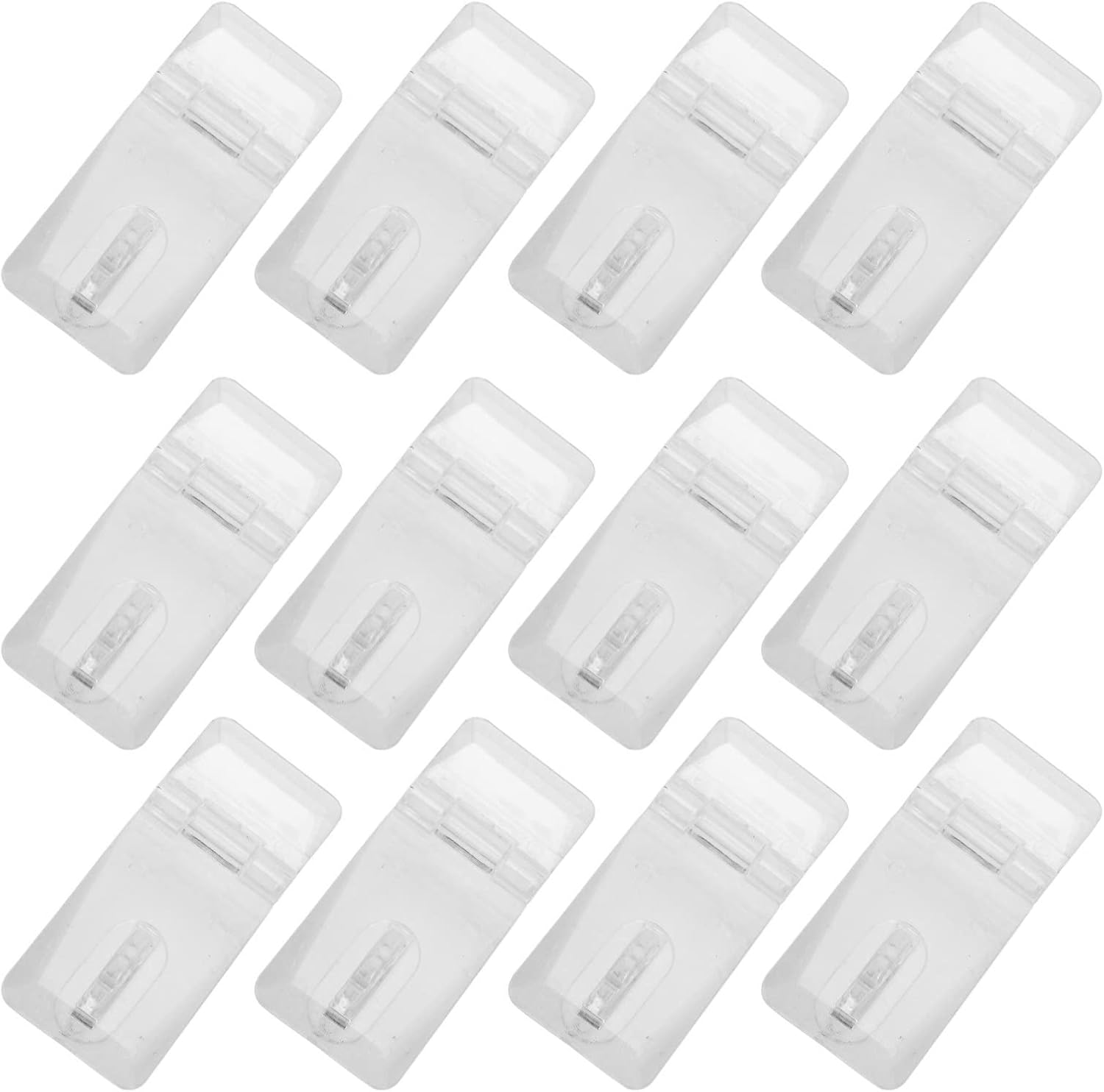 DOITOOL 180sets Acrylic Lock Hasp Hinges for DIY Projects Boxes Cabinets and Pet Cages Smooth Finish and Design for Versatile Use