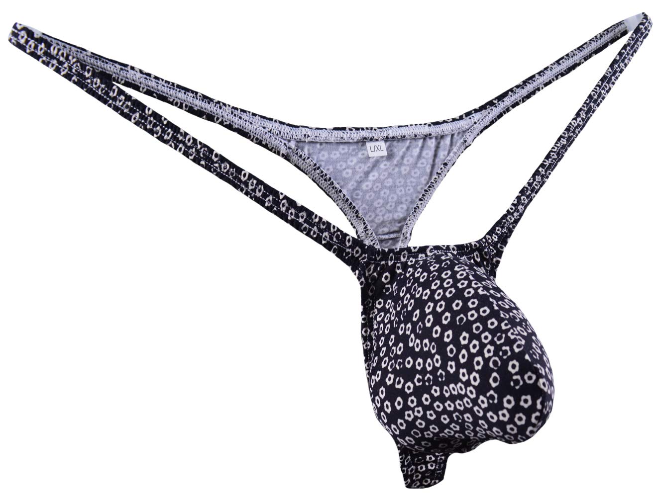 JJPOUCHMens G-strings Thong Bulge Pouch T-Back Bikini Underwear