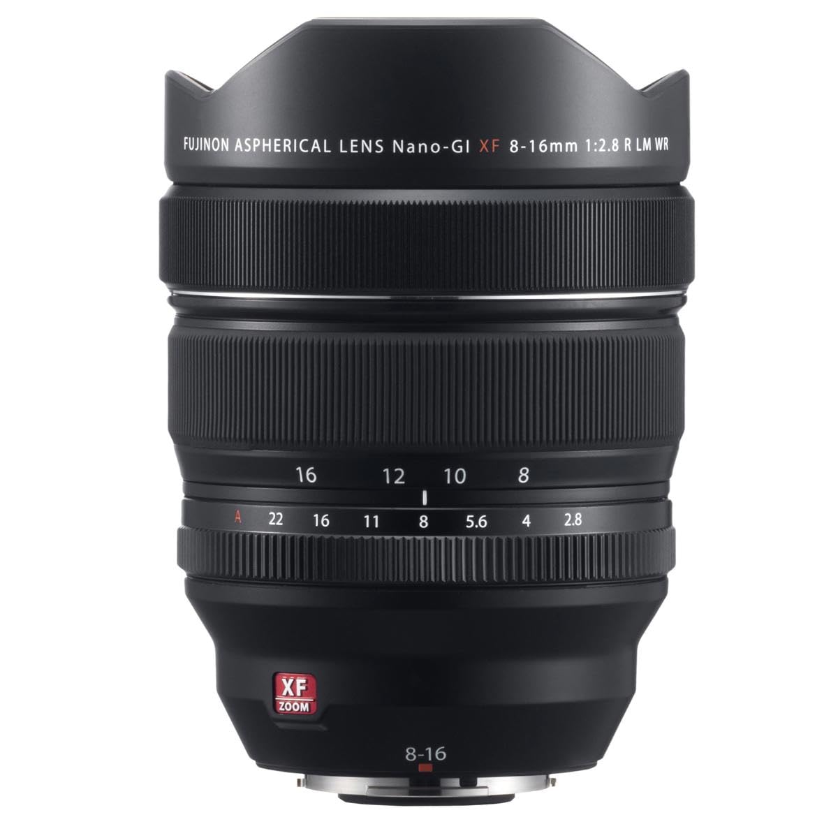 Fujifilm Fujinon Zoom Lens XF8-16mm F2.8 R LM WR, Super Ultra Wide