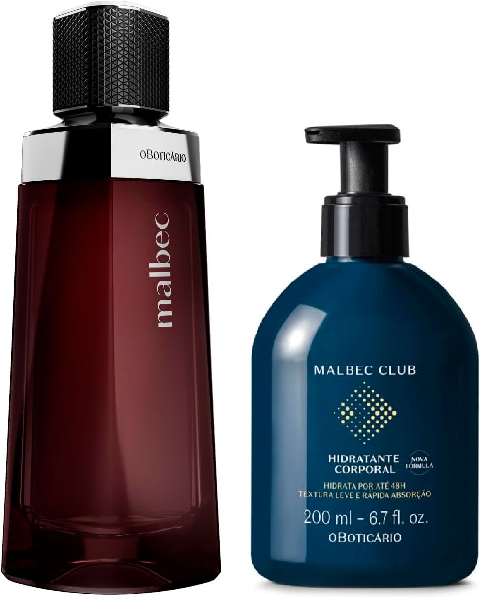 O Boticário | Malbec Club | Hidratante Corporal Hombre | 200 ml