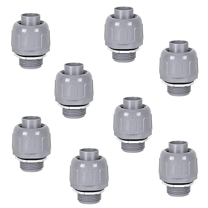 Buy FirmiBang Liquid Tight Connector 1/2 in NonMetallic Electrical