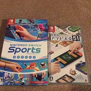 Nintendo Switch Sports +世界のアソビ大全 51 セット Amazon.co