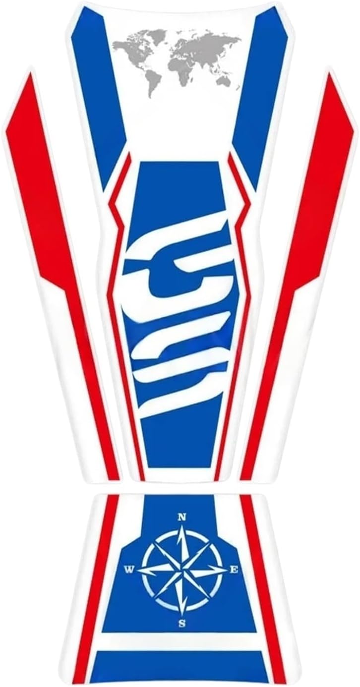 Motorcycle Tank Sticker for F850GS F750GS 3D Motorcycle Accessories Tank Pad Sticker Protector Triple Black 40 Years Decal 2020-2024.