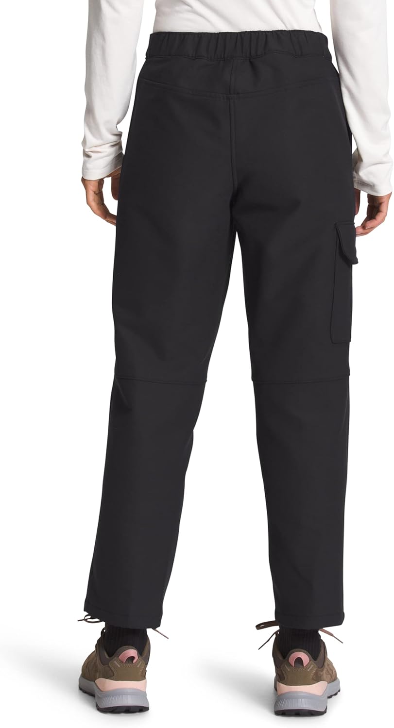 The North Face Camden Soft Shell Womens Hiking Pants TNF Black Heather Sz M - Image 3