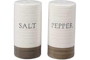 Charming Salt and Pepper Shaker Duo for Farmhouse Decor