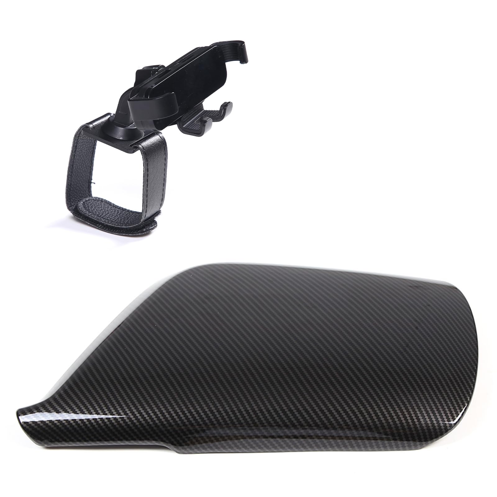 Phone Holder for Chevrolet Corvette C7 2014-2019 Center Contral Handle Cell Phone Holder Mount Center Console Armrest Cover