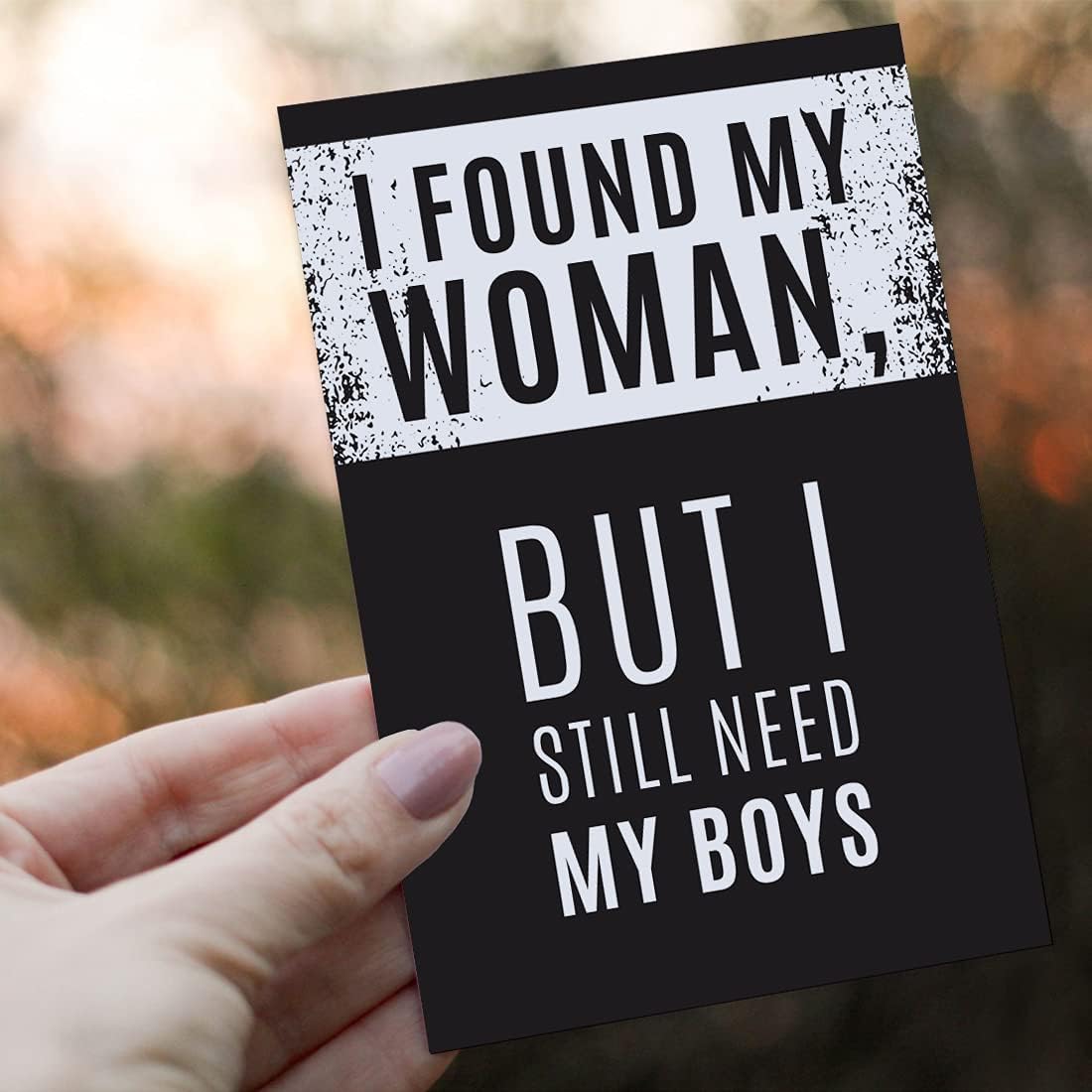 Andaz Press Groomsmen Proposal Cards with Envelopes, Set of 16 I Found My Woman But I Still Need My Boys Proposal Card Includes 10 Groomsman, 3 Best Man, 3 Ring Bearer 4 x 6-inch Cards Groomsman Cards