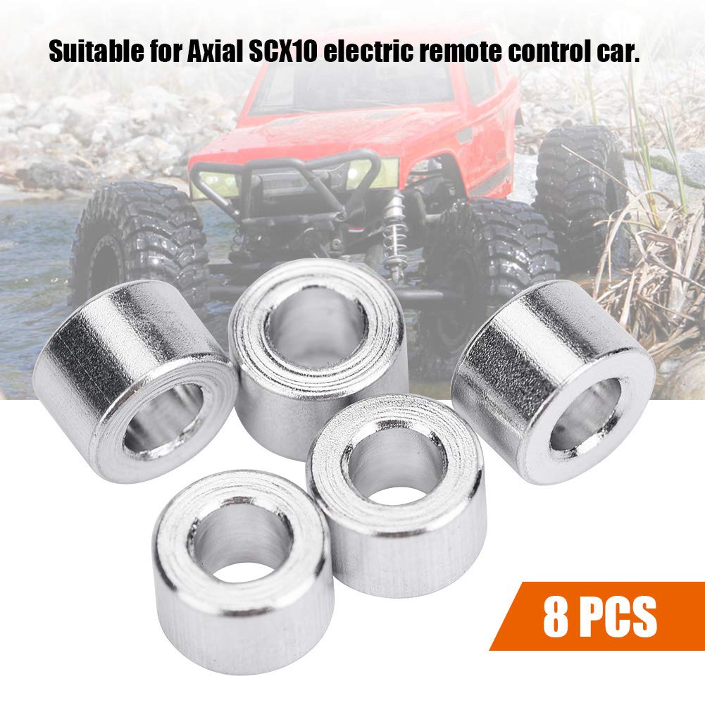 Sturdy Shock Damper Spacer, 8Pcs Soild RC Shock Absorber Spacer, For Your Model Car