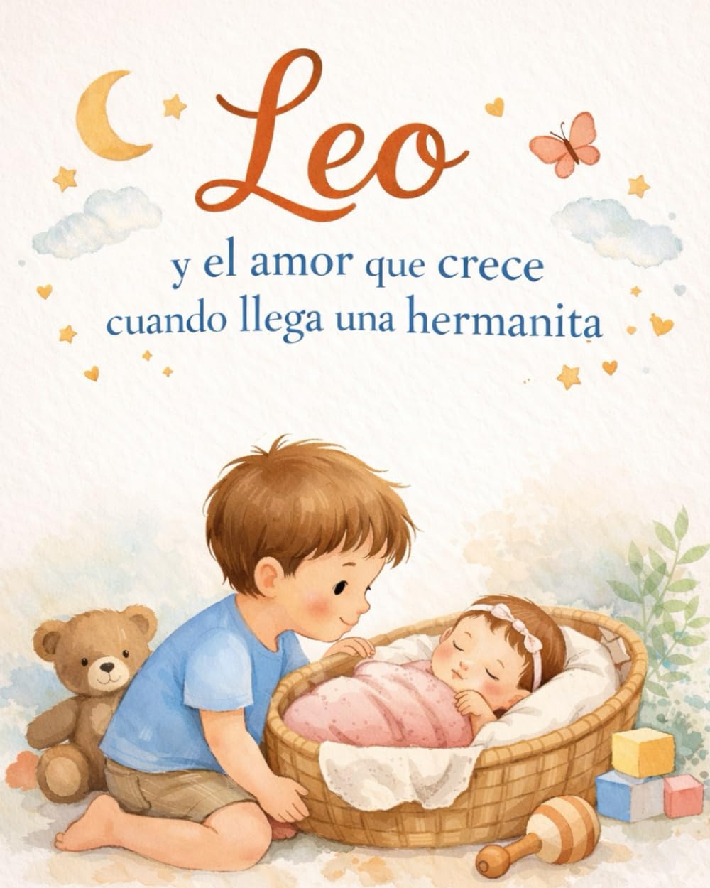 Leo y el amor que crece: Un cuento infantil para acompañar la llegada de un hermanito con calma, vínculo y seguridad emocional
