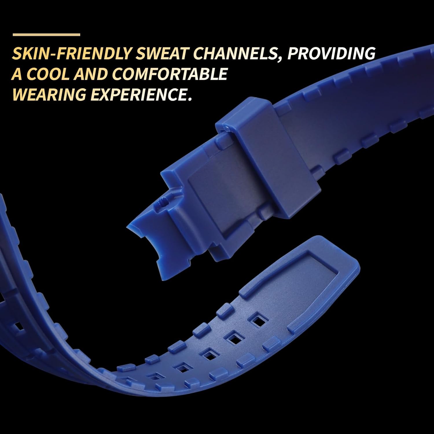 Soft Silicone Replacement Strap for Casio EFX-500P/EFX-700 Men's Strap Watch Accessories