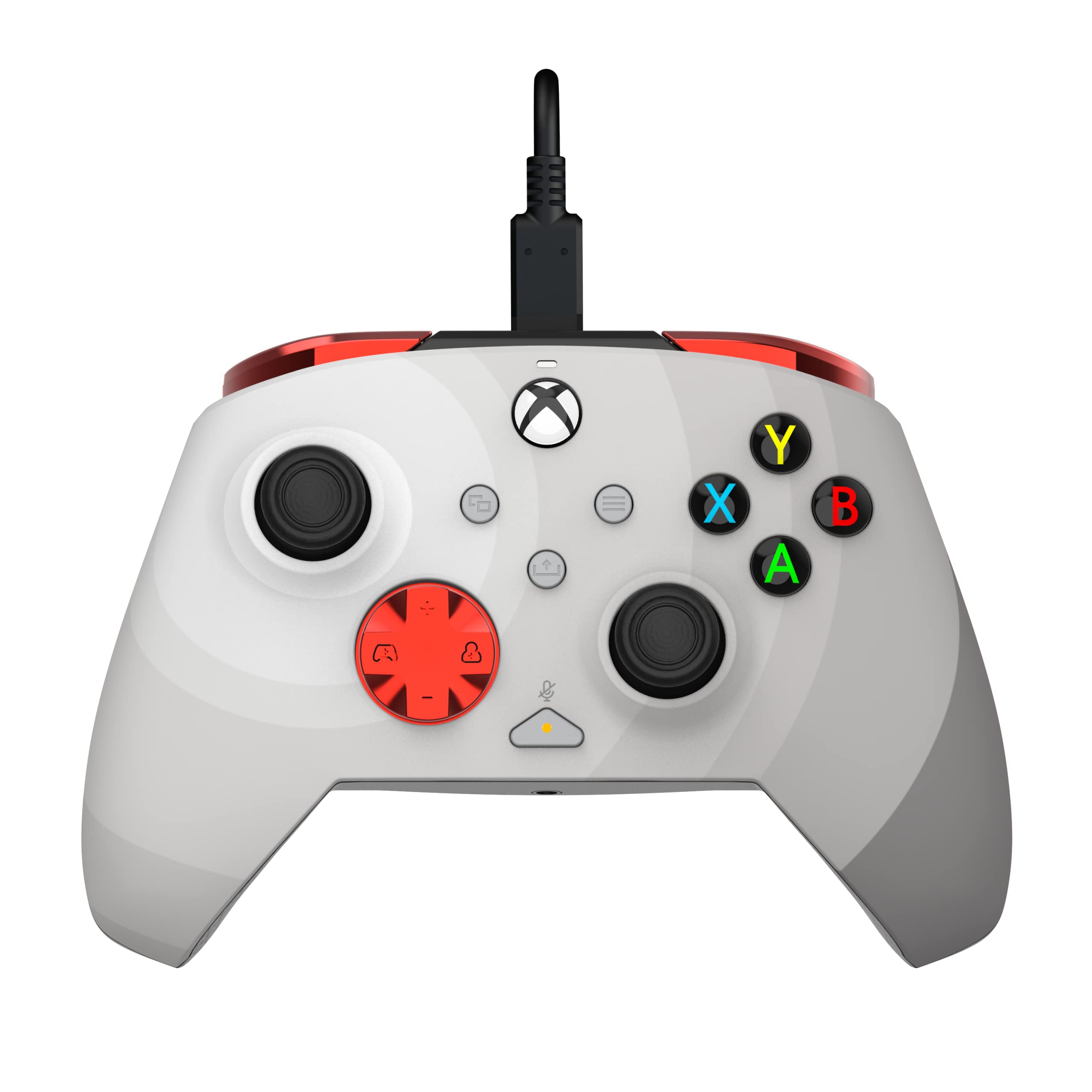PDP REMATCH XBOX WIRED Controller RADIAL WHITE for Xbox Series X|S, Xbox One, Officially Licensed