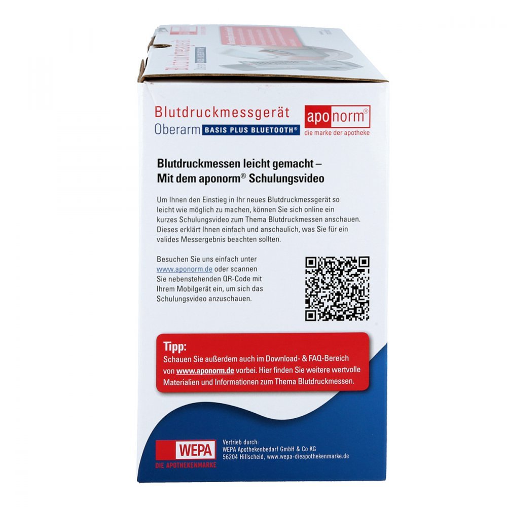 Wepa Apothekenbedarf Gmbh & Co K Aponorm Blutdr Mg Ba Pl Bt Gha , 1 Stück (1Er Pack)