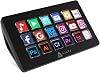 AKP153 Studio Deck, Stream Controller, 15 Macro Keys, Trigger Actions in Apps and Software Like OBS, YouTube, Twitch, Custom Console for Photo and Video Editing, Live Streaming, PCMac Black