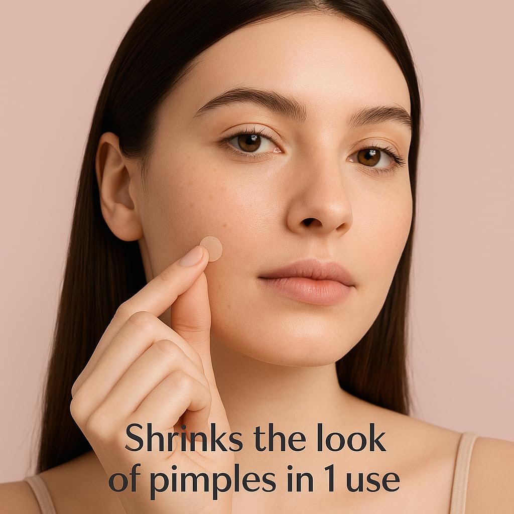 Original patch – The #1 Hydrocolloid Acne Pimple Patch for Shrinking Zits and Whiteheads in 1 use; Nighttime Spot Stickers for Face and Skin (72 Count)