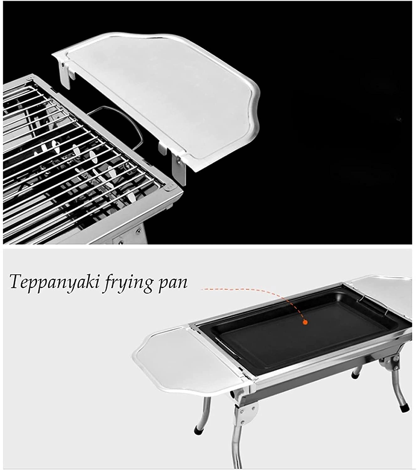 Grille Węglowe Przenośny Grill Grillowy Składany Grill Na Węgiel Drzewny Na Zewnątrz Camping Piesze Wycieczki Gotowanie Piknik Grill Na Węgiel