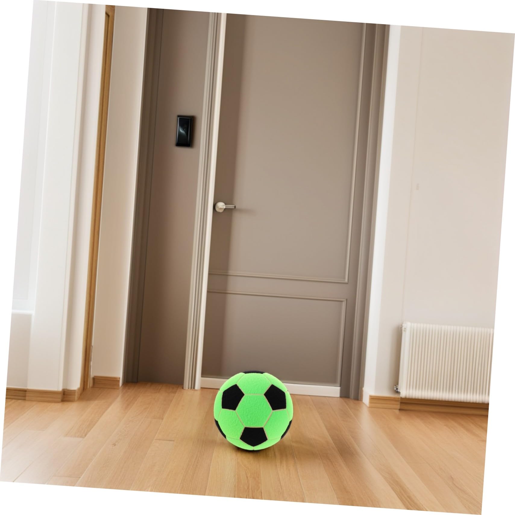 Balón de Fútbol de Fieltro con Cierre Adhesivo Balón de Entrenamiento Portátil para Interiores y Exteriores para Fútbol y Prácticas de Diana