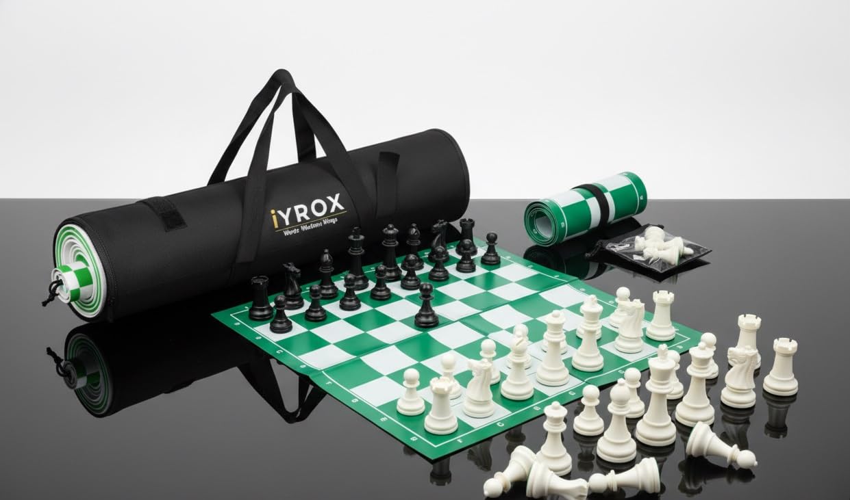 ■新品■ Arc of CHESS 全アルバム六枚セット Buy iYROX Chess Set - Foldable Board - 18x18 Inch - with 34 Chess