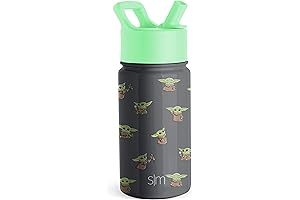 Simple Modern Star Wars Baby Yoda Grogu Kids Water Bottle