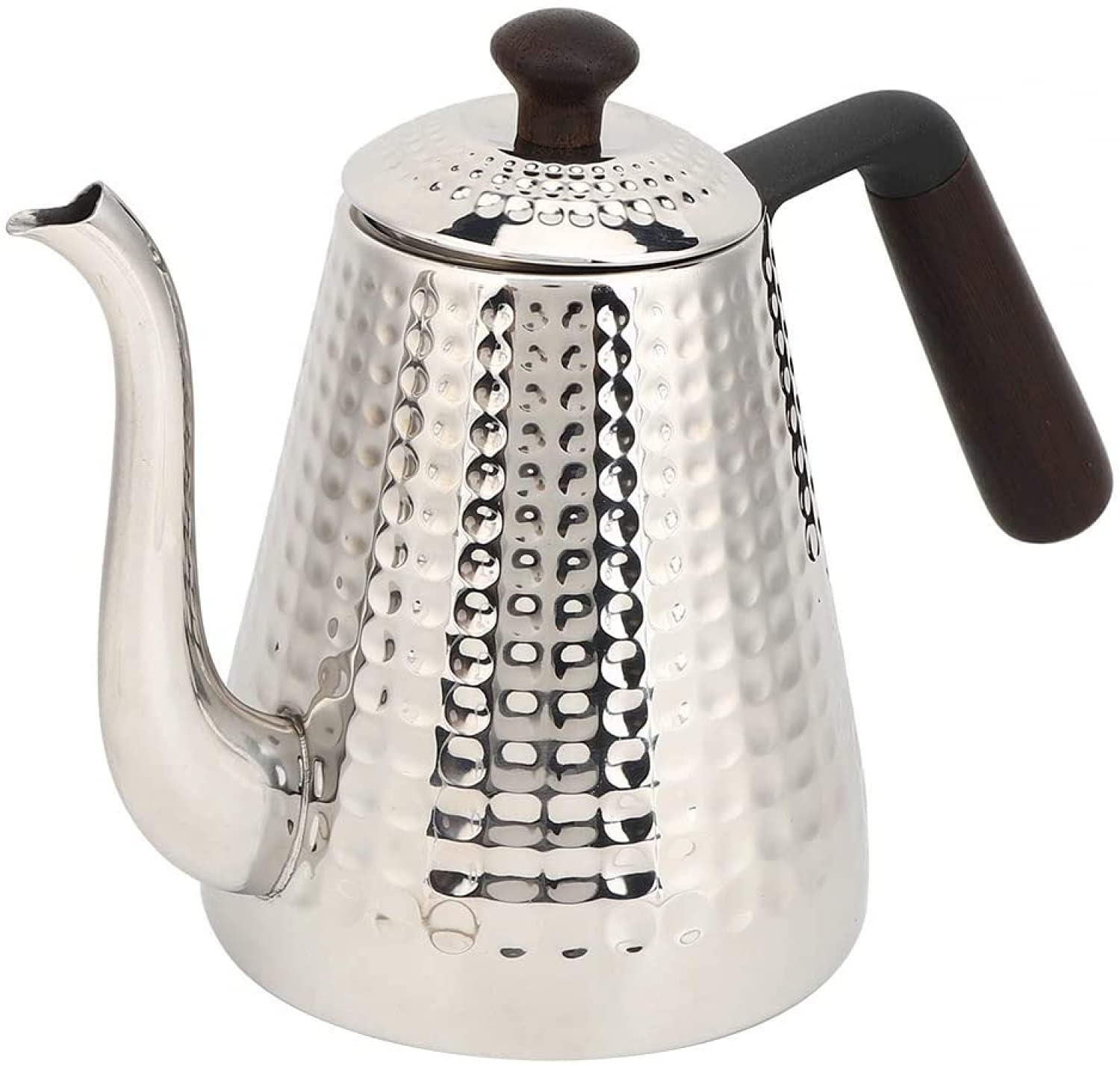 Coffee Pot-1000ml Cafetera De Acero Inoxidable Hervidor De Café De Pico Fino con Asa para Uso Doméstico