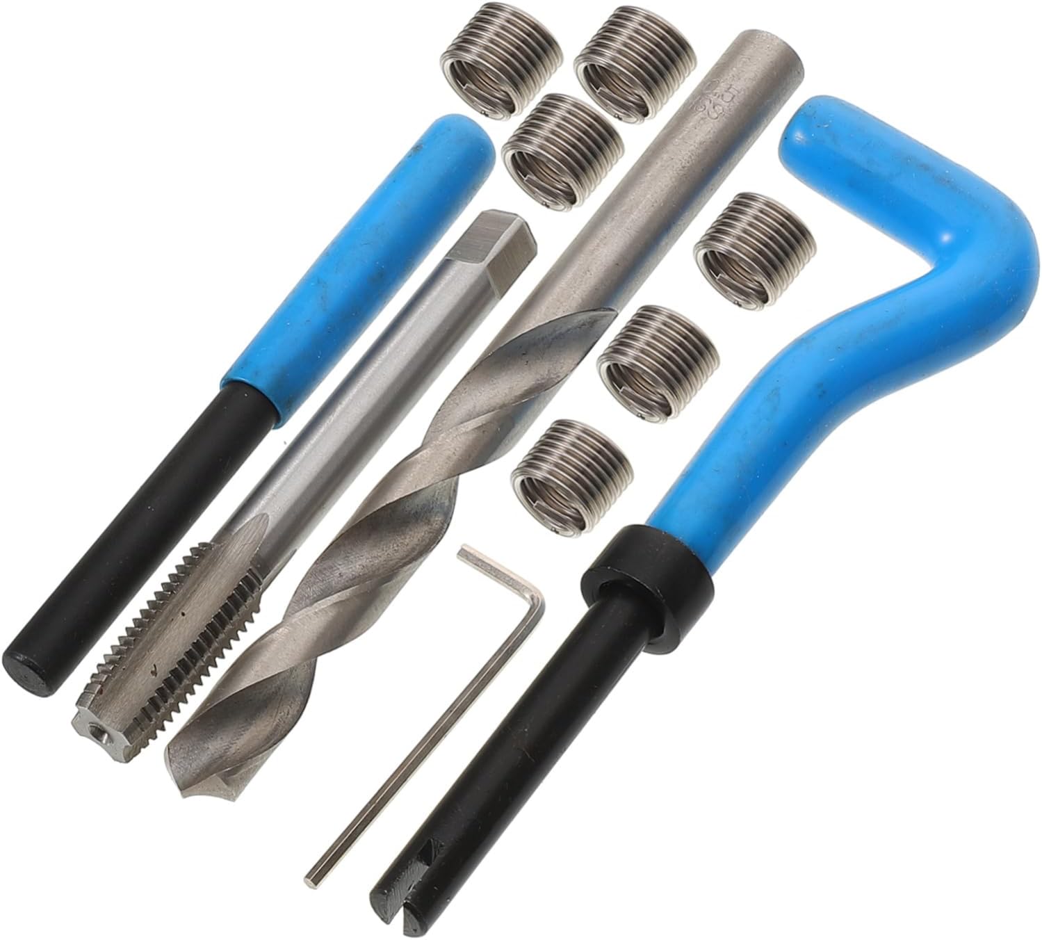 Alipis 1set Thread Repair Tool Kit Threaded Insert Installation for Automotive and Home Use Easy to Use Stripped Thread Repair Supplies Comprehensive Range of Tools