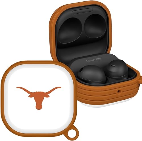Miniatura 10 de Affinity Bands Texas Longhorns Champion Series HDX - Funda compatible con Samsung Galaxy Buds Pro Champion Series,Camo,Clásico,Negro clásico,Naranja