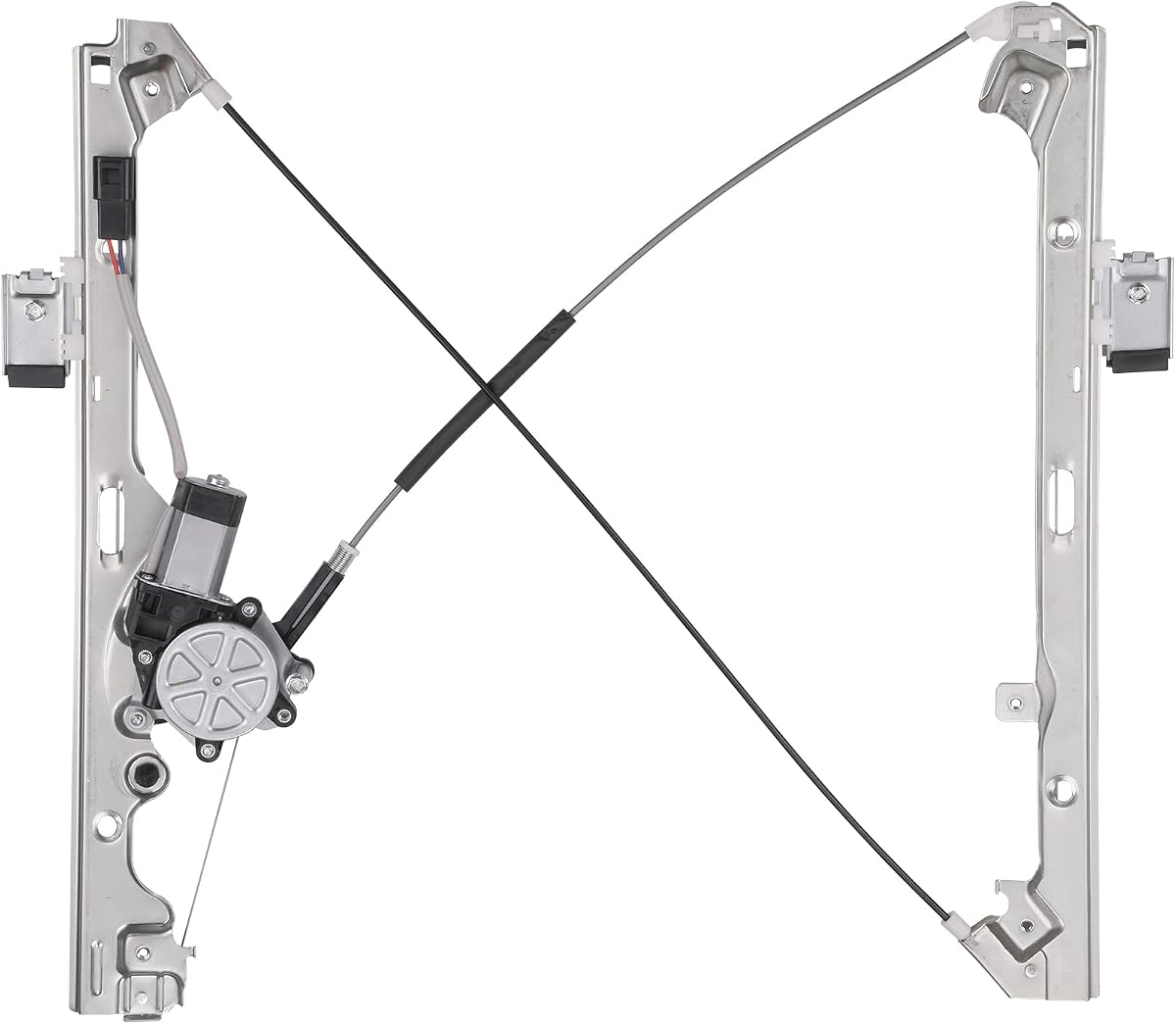 Obaee 741-644 Front Left Driver Side Power Window Regulator & Motor Assembly Compatible with Chevrolet/Chevy Silverado Tahoe Suburban/GMC Yukon XL Sierra Escalade Pickup Truck SUV 2000-2006