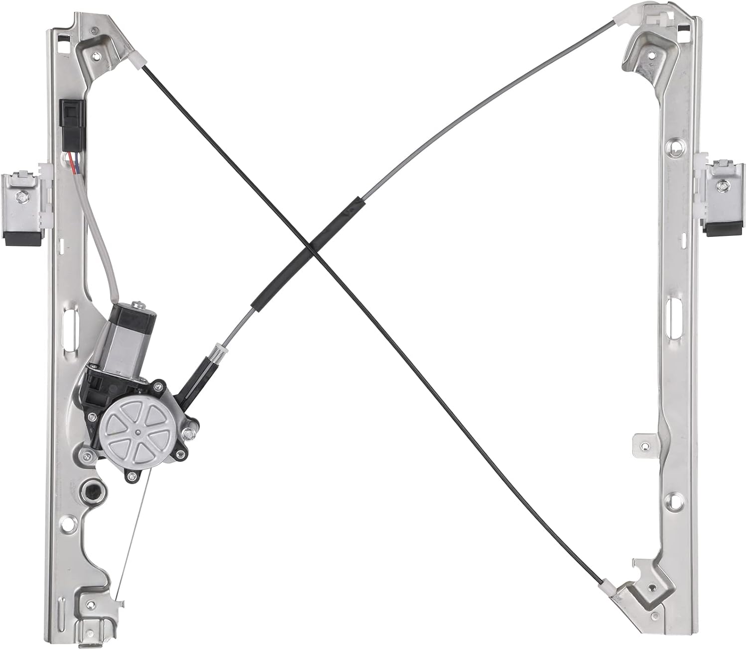 Obaee 741-644 Front Left Driver Side Power Window Regulator & Motor Assembly Compatible with Chevrolet/Chevy Silverado Tahoe Suburban/GMC Yukon XL Sierra Escalade Pickup Truck SUV 2000-2006