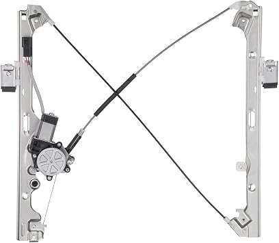 Obaee 741-644 Front Left Driver Side Power Window Regulator & Motor Assembly Compatible with Chevrolet/Chevy Silverado Tahoe Suburban/GMC Yukon XL Sierra Escalade Pickup Truck SUV 2000-2006