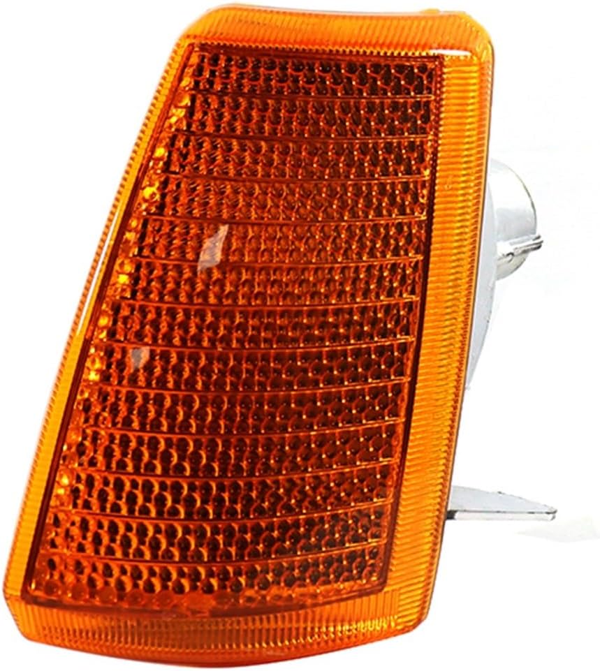 630174 630175 Compatible With Peugeot 205 1983-1994 Car Front Side Corner Light Turn Signal Indicator Side Marker Parking Lamp Without Bulb(White Left)