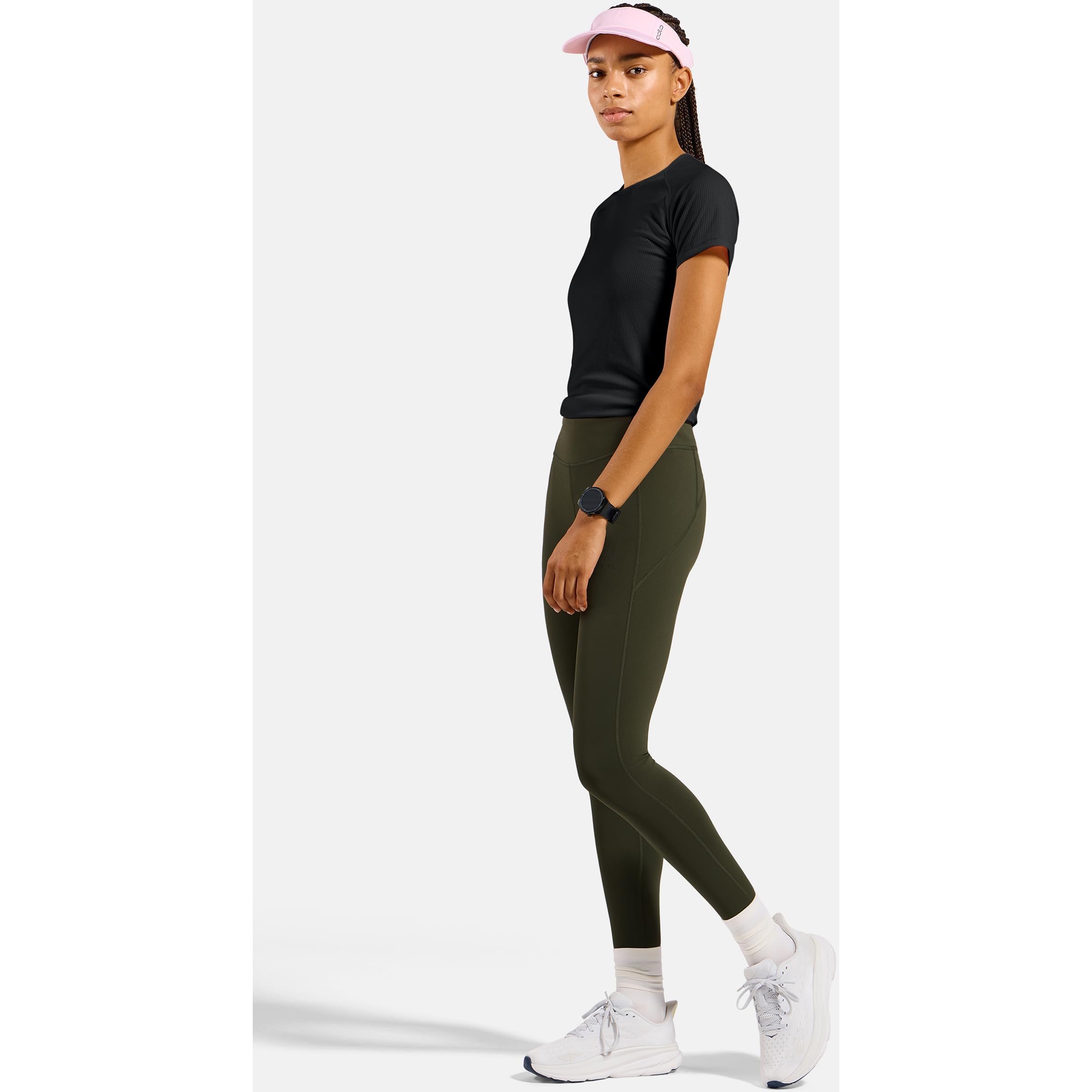 Odlo Donna Active Light Maglietta, Black, XS