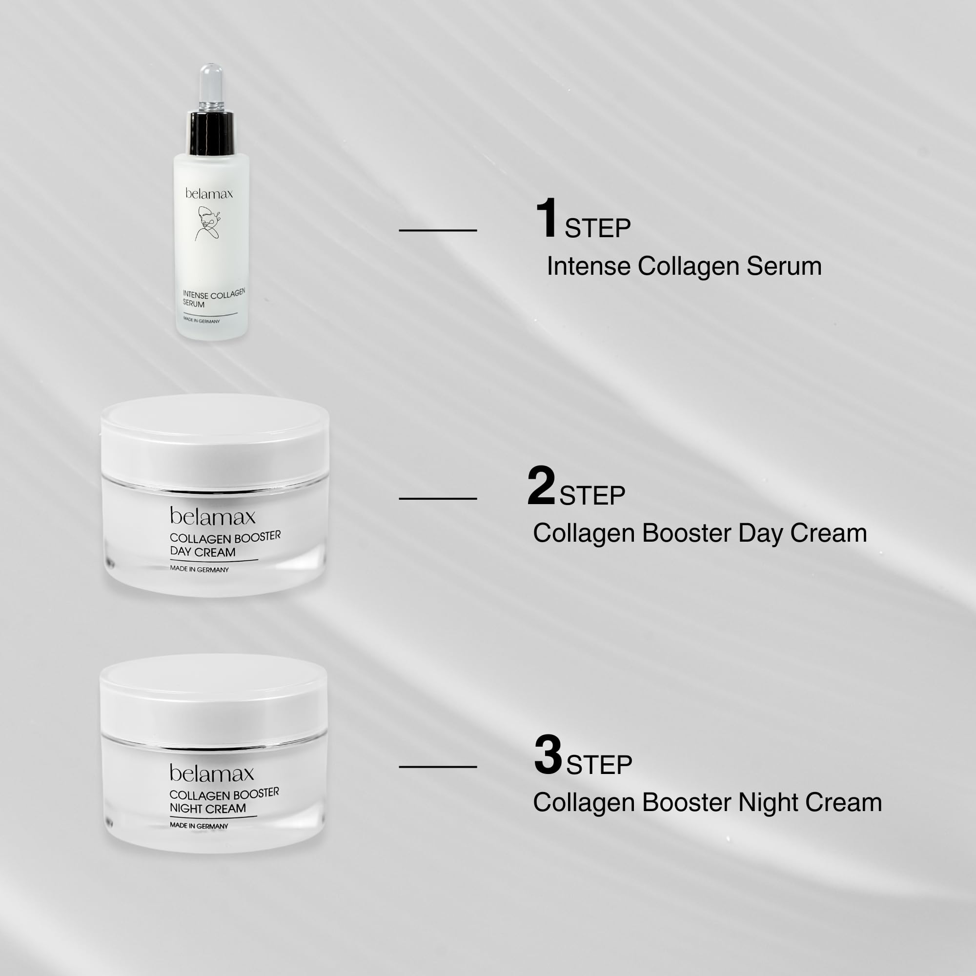 Collagen Eye Boost | Augencreme mit Bakuchiol | 15ml | Anti Aging Augenpflege gegen Trockenheitsfältchen | pflegende Augencreme für glattere Augenpartie | Made in Germany