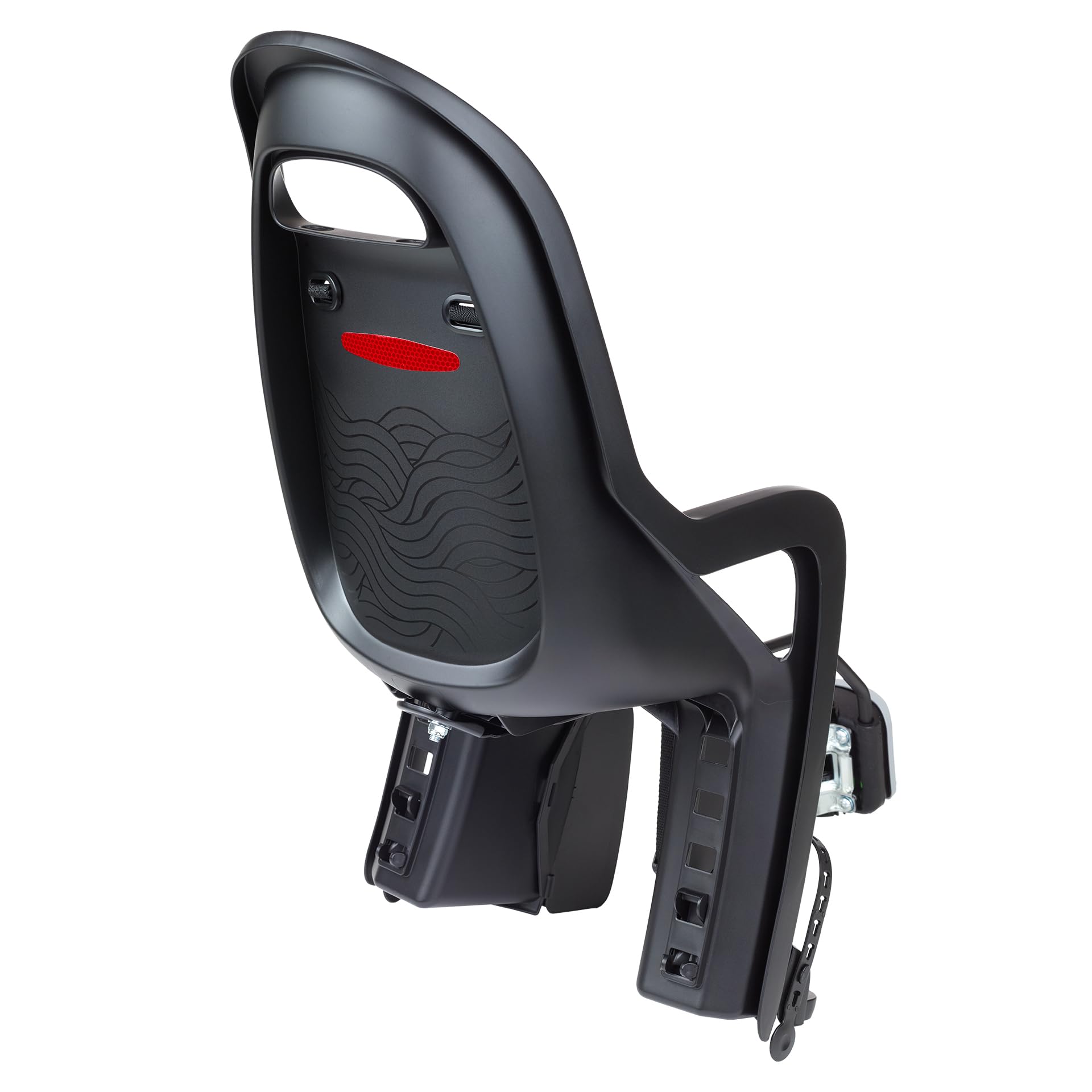 Polisport Groovy Maxi FF Fotel Trasero para Niños – Montaje En Marco, Asiento Bicicleta Infantil, 9 Meses–6 Años, MAX 22 Kg, Instalación Fácil