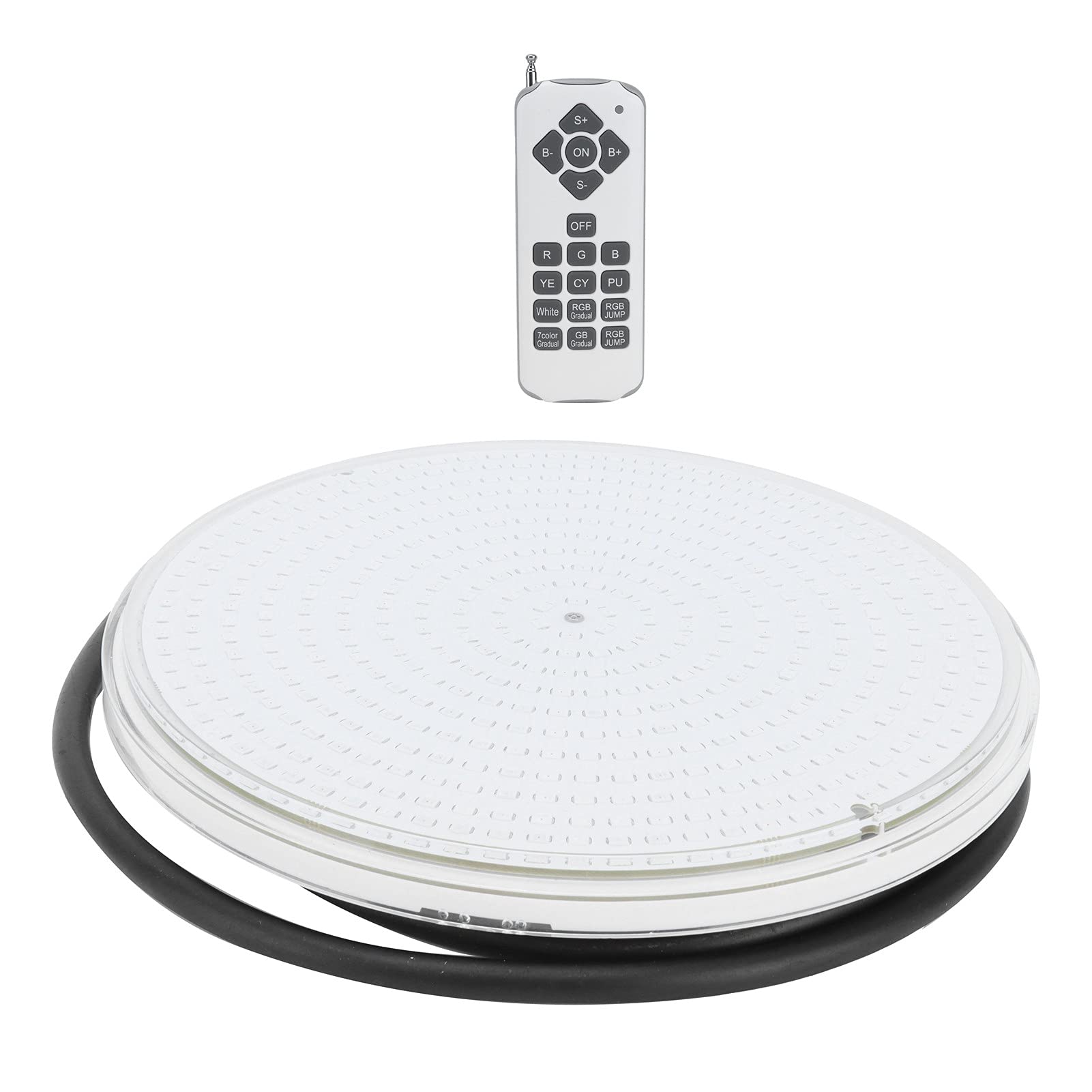 RiToEasysports Wielofunkcyjna LED do Basenu z Pilotem do Użytku Domowego i Komercyjnego Wodoodporna IP68 4500LM