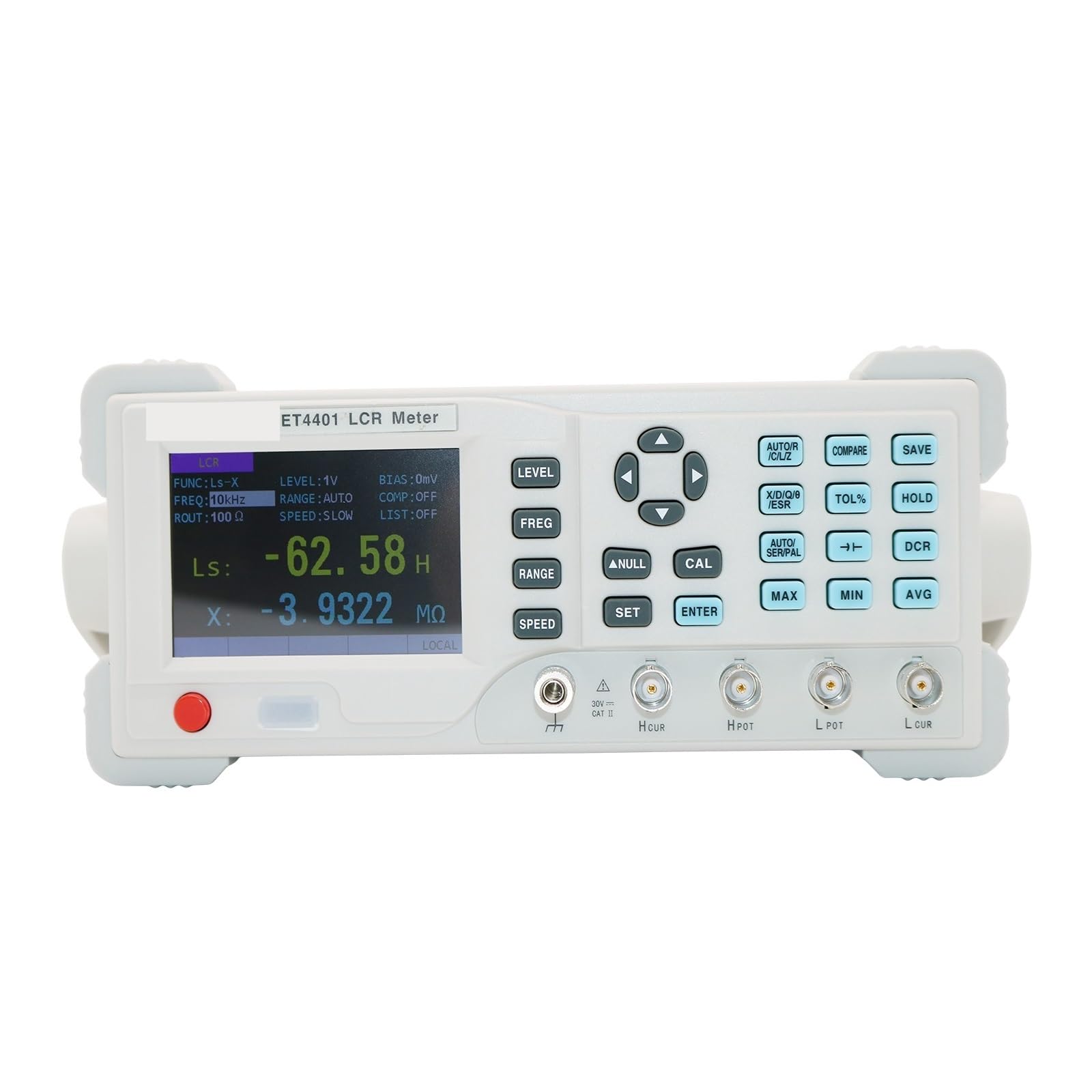 LCR Messgerät, Tisch-LCR-Tester mit digitaler Brücke, stufenlos einstellbarer Frequenz(ET4401)