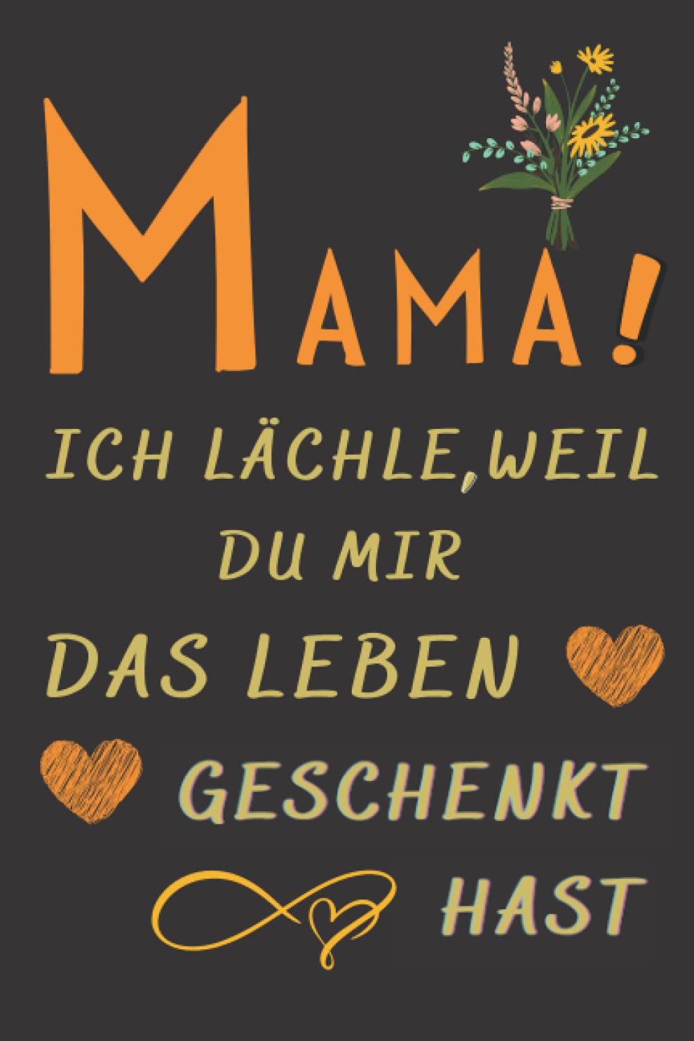 Agenda maman cadeau fête des mères pour écrire ses recettes et journal